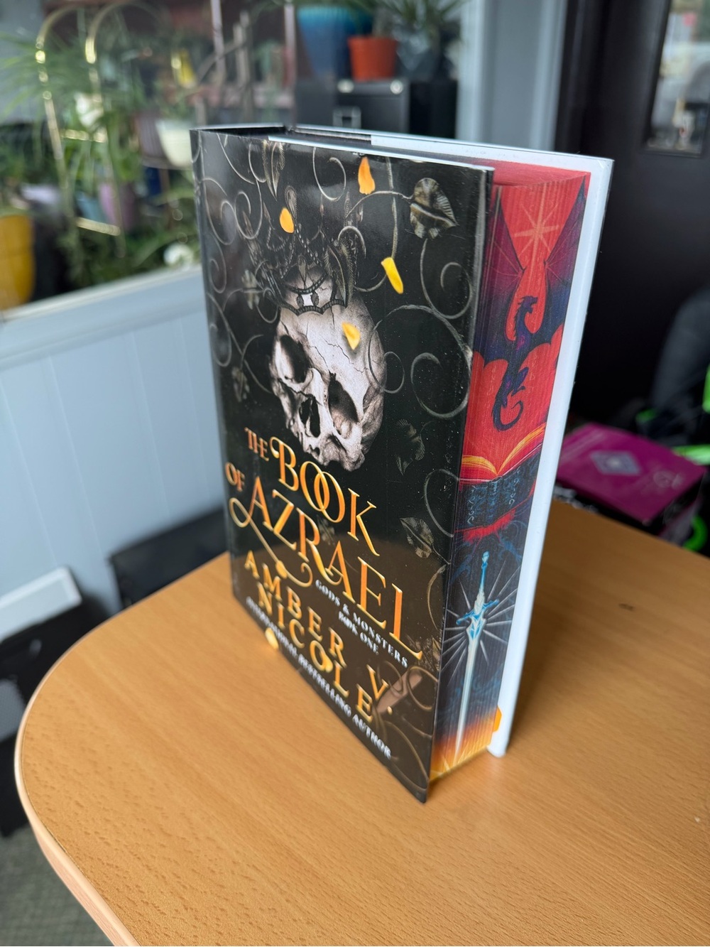 The Book of Azrafel Hardcover Book with Sprayed Edges